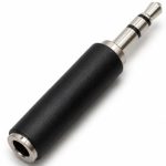 4pin to 3pin 3.5mm Audio Jack Adapter For Boya M1– AUX Female to Male